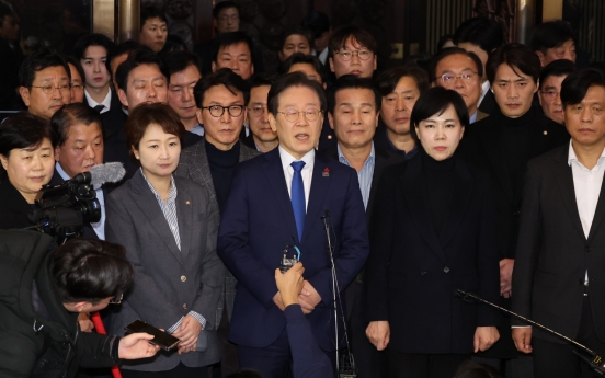 Opposition leader Lee Jae-myung calls martial law declaration 'unconstitutional'