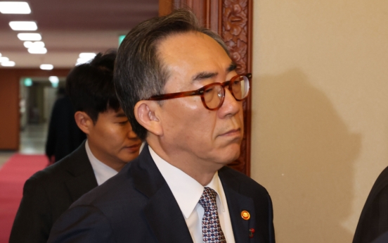 Seoul’s top diplomat urges restoration of global trust amid political turmoil