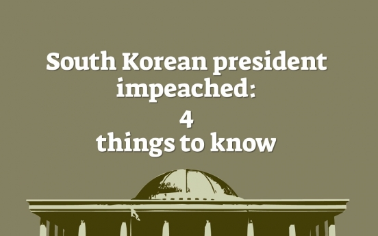 South Korean president impeached: 4 things to know