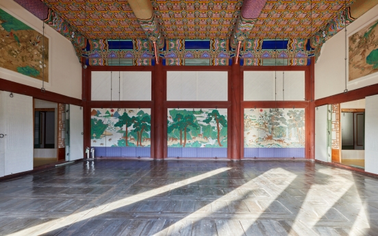 [Photo News] Wall paintings restored