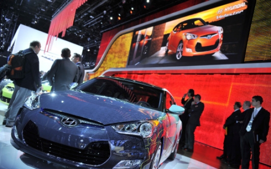 Korean firms aim for further gains at Detroit Motor Show