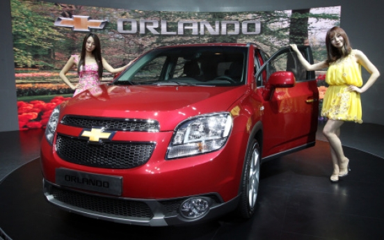 GM Daewoo launches all-new Orlando in S. Korea