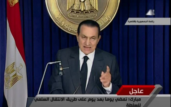 President Mubarak defies resignation calls