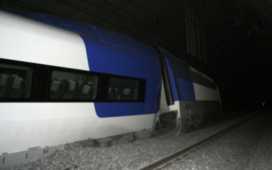 KTX bullet train derails near Seoul
