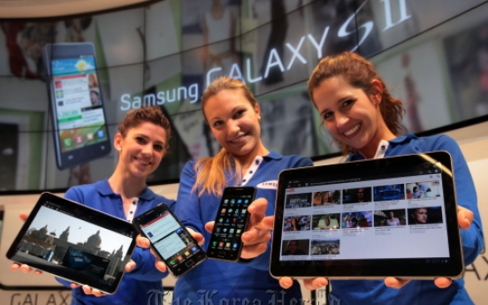 Samsung unveils upgraded Galaxy S, Galaxy Tab