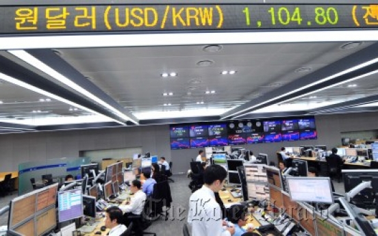 Korea’<b>s</b> foreign sell-off heaviest in Asia
