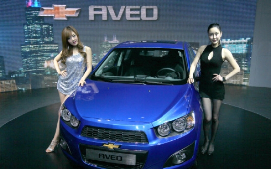 GM Daewoo unveils all-new Chevrolet Aveo