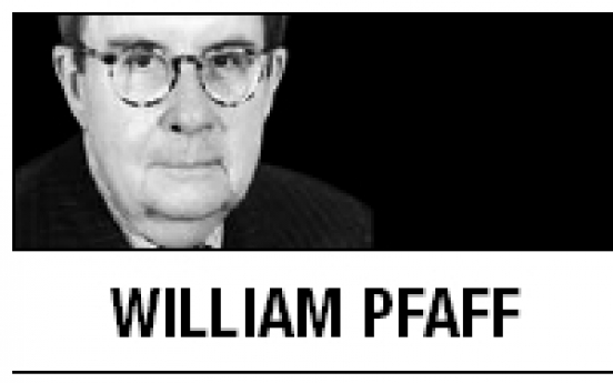 [William Pfaff] U.<b>S</b>. can’t straddle fence much longer