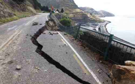 A huge quake that hit Christchurch in NZ