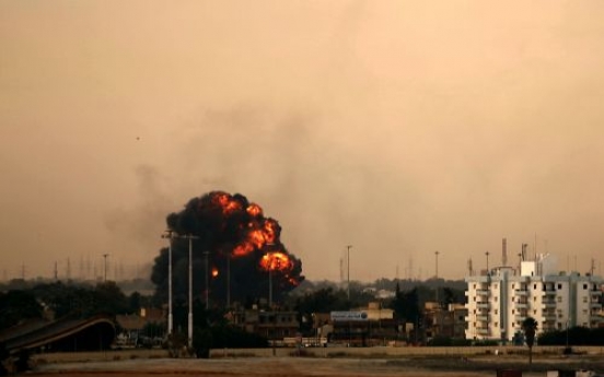 Plane shot down over rebel-held city in Libya