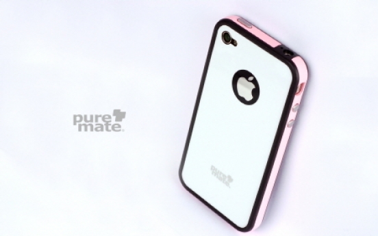 액정보호필름 ‘퓨어메이트’와 완벽호환! 아이폰4 범퍼케이스 출시