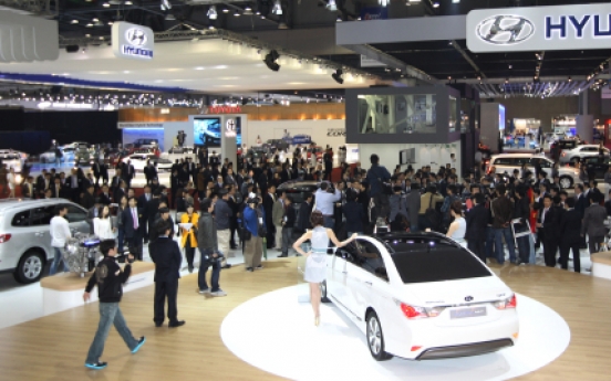 S. Korean automakers to unveil models at Shanghai motor show