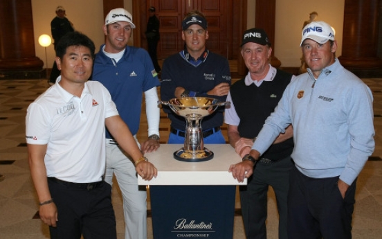 Top golfers to tee off in Korea