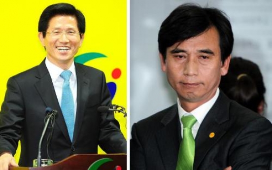 Presidential duel looms for Park, Sohn
