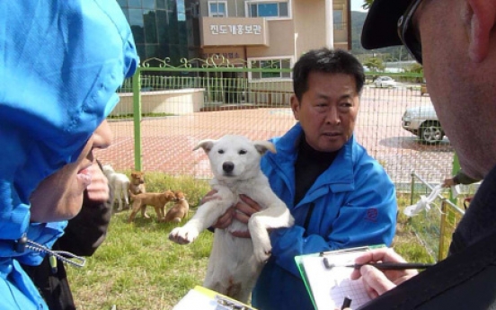 Jindo dogs not suitable for police work