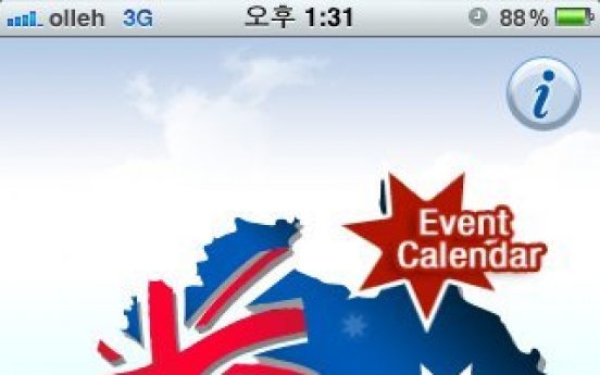 App showcases Australia year