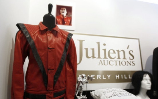 Jackson’s ‘Thriller’ jacket to be auctioned