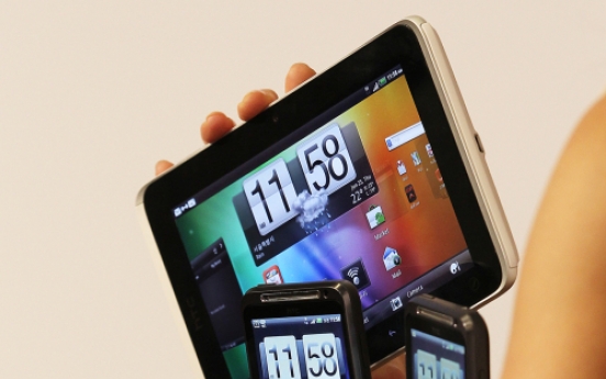 HTC unveils first 4G phone, tablet