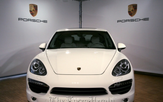Porsche Cayenne surging in China