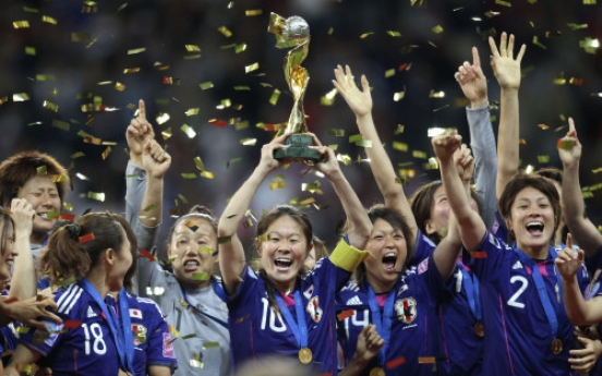 Japan bathes in glory of World Cup win