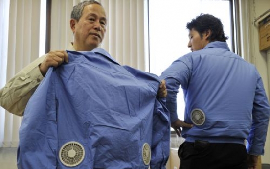 'Air-conditioned clothes' help Japan beat heat
