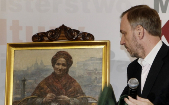 Poland gets back painting missing during WWII