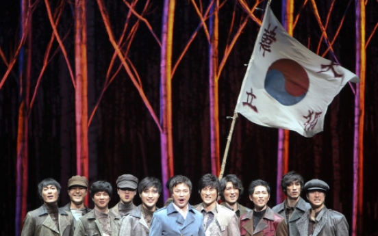 Korean nationalism put to song in lavish ‘Hero’