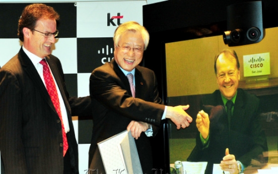 KT, Cisco jump into global market for ‘smart spaces’