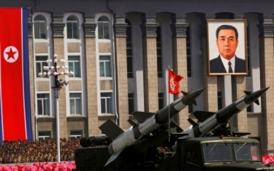 North Korea shows off new missile