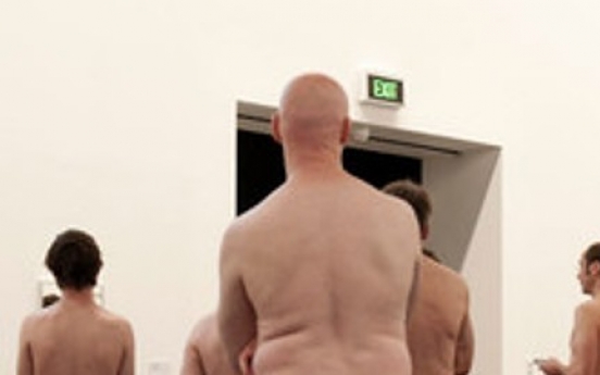 See art, be art: Visitors to strip at Sydney museum