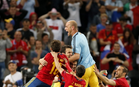 Spain beats Portugal on penalties at Euro 2012