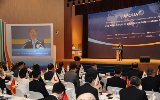 Asia to boost joint efforts for better legislation
