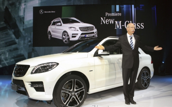 Mercedes looks to SUVs to extend lead in U.S. luxury race