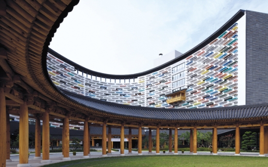 An imagined collection of fragments: Lotte Buyeo Resort Baeksangwon