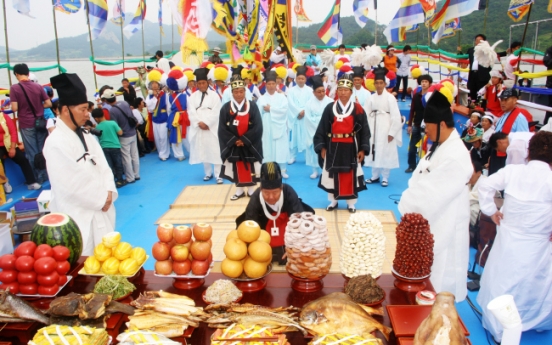 Beopseongpo Danoje designated as important intangible cultural asset