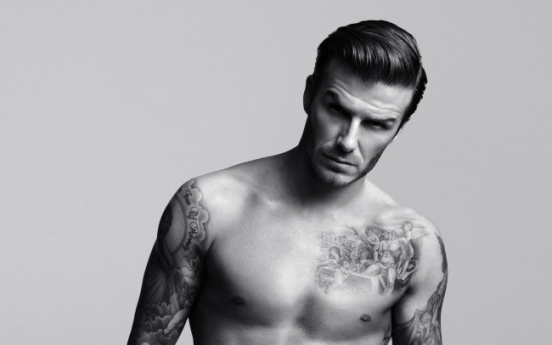 David Beckham back in new H&M underwear ads