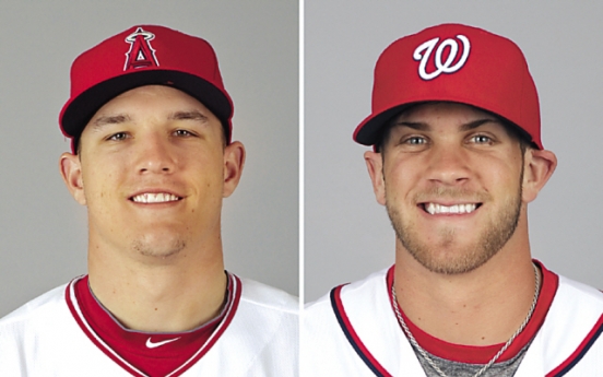 Trout, Harper voted Rookies of the Year