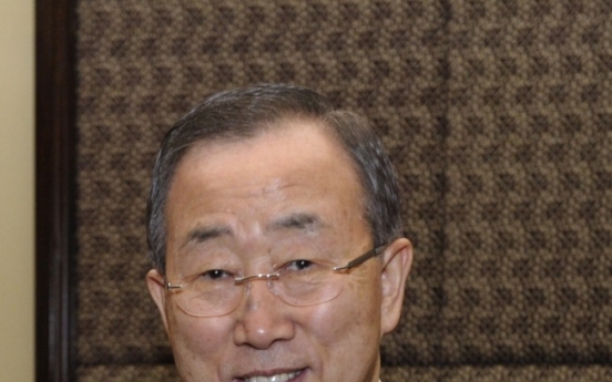 U.N. chief Ban to receive Olympic Order from IOC