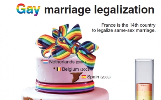 [Graphic News] Gay marriage around the globe