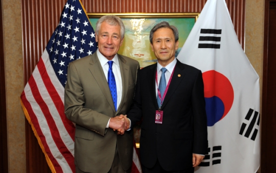 S. Korea, U.S. defense chiefs vow strong alliance against N. Korea