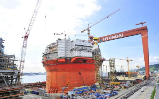 Top shipbuilder buoyed by offshore plant orders