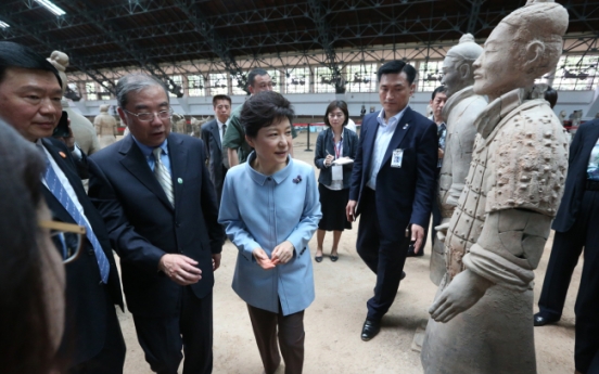 Park calls for expansion in China