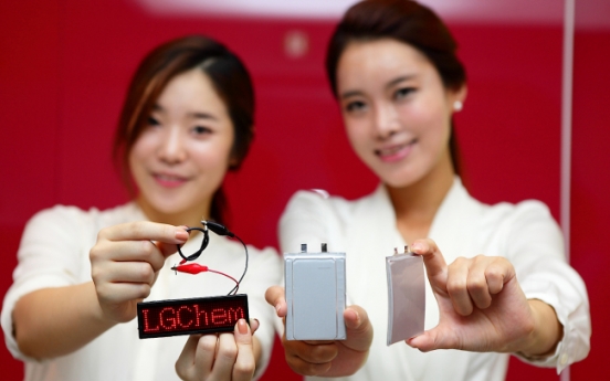 LG Chem to roll out bendable batteries