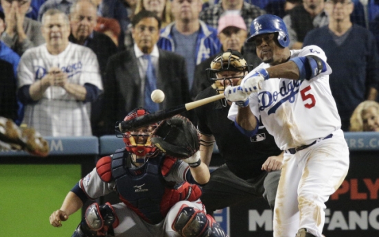 Dodgers beat Braves 4-3 to win NLDS on Uribe homer