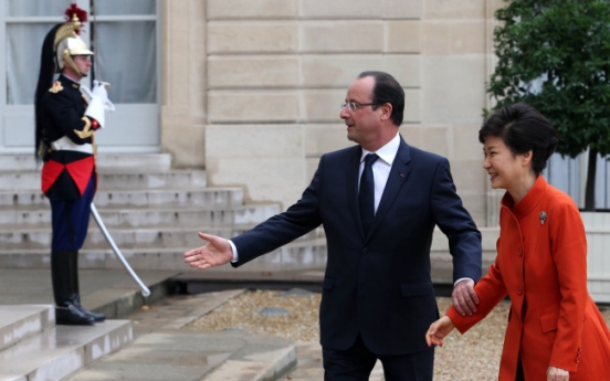 Korea, France agree to boost ties in technology, creative industries