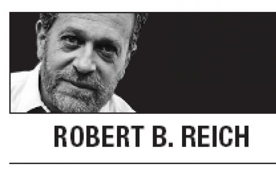 [Robert B. Reich] Inequality widening in U.S.