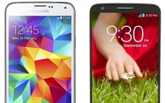 Samsung, LG to set off smartphone display war