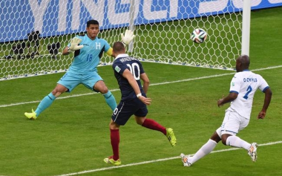 [World Cup] France beats Honduras 3-0