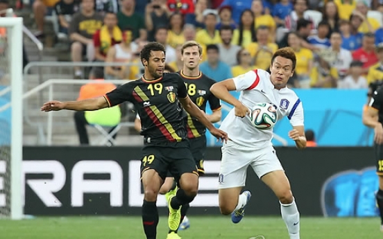 [World Cup] S. Korea gutsy without polish in loss to Belgium