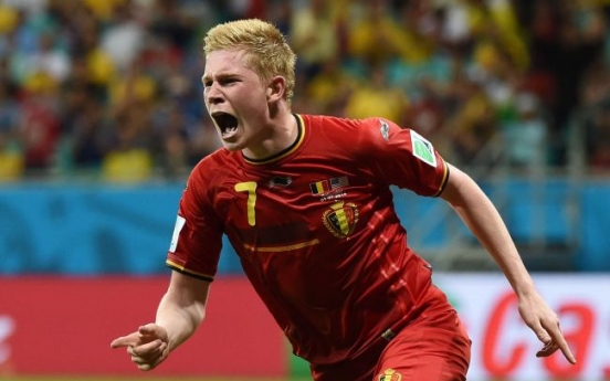 [World Cup] Belgium holds on to beat US 2-1 in extra time